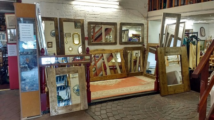 Full range reclaimed wooden frames bespoke made to your size 
